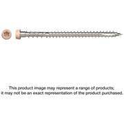 Simpson Strong-Tie DCU234MB305TN05 Deck-Drive DCU COMPOSITE Screw,  #10 x 2-3/4-in. T20, Type 305, Tan 05, 1750-Pack