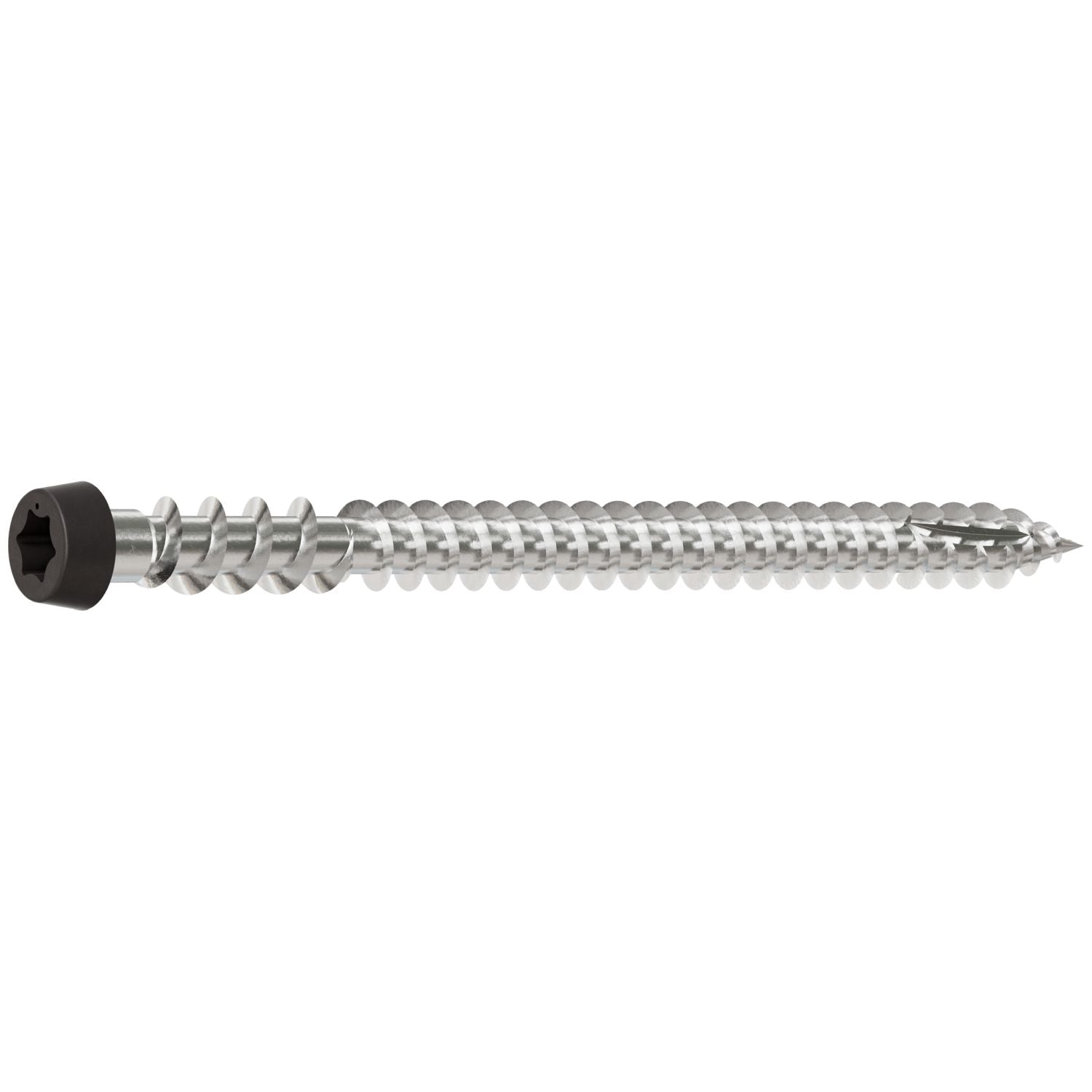 Simpson Strong-Tie DCU234MB316GR04 Deck-Drive DCU COMPOSITE Screw,  #10 x 2-3/4-in. T20, Type 316, Gray 04, 1750-Pack