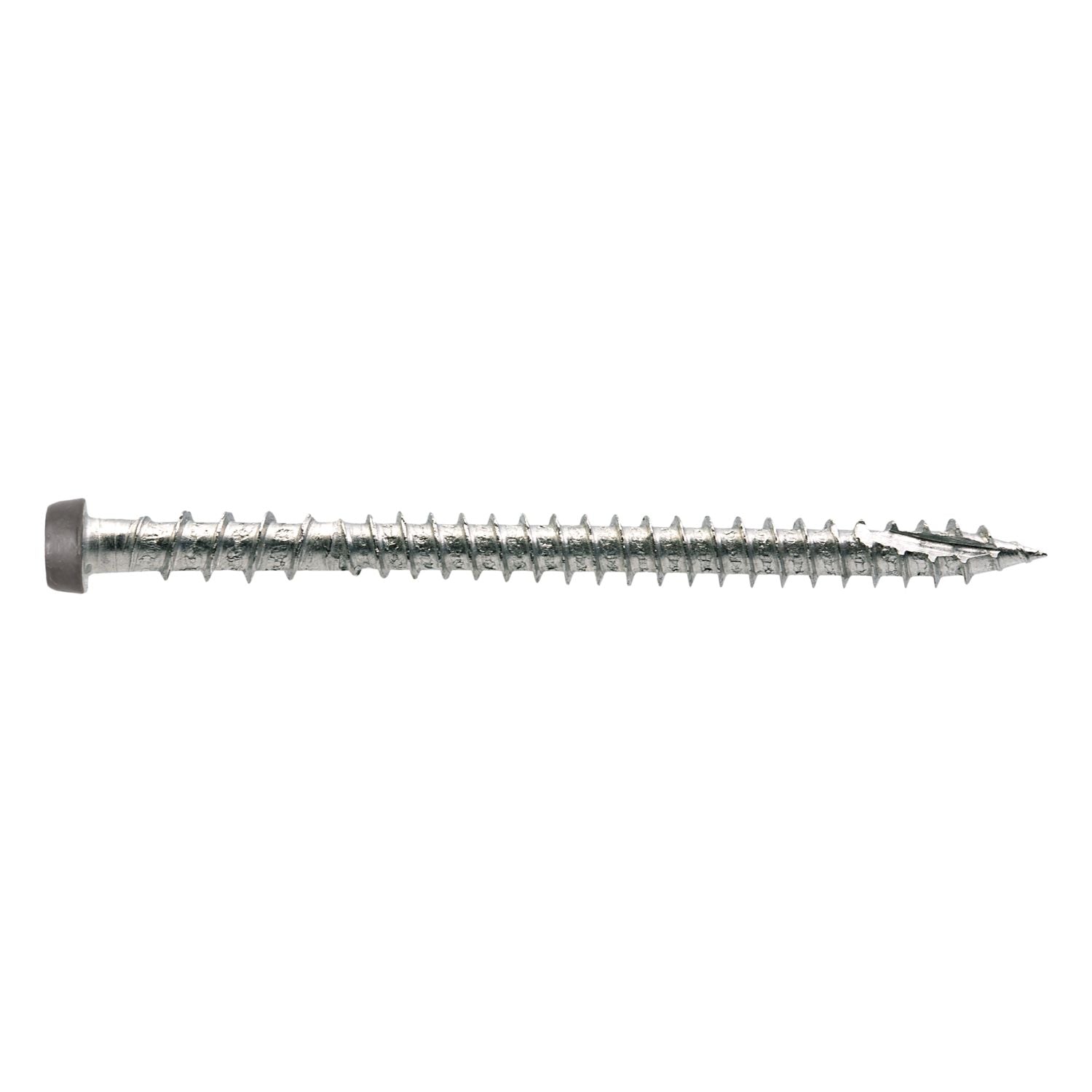 Simpson Strong-Tie DCU234P316GR04 Deck-Drive DCU COMPOSITE Screw,  #10 x 2-3/4-in. T20, Type 316, Gray 04, 350-Pack