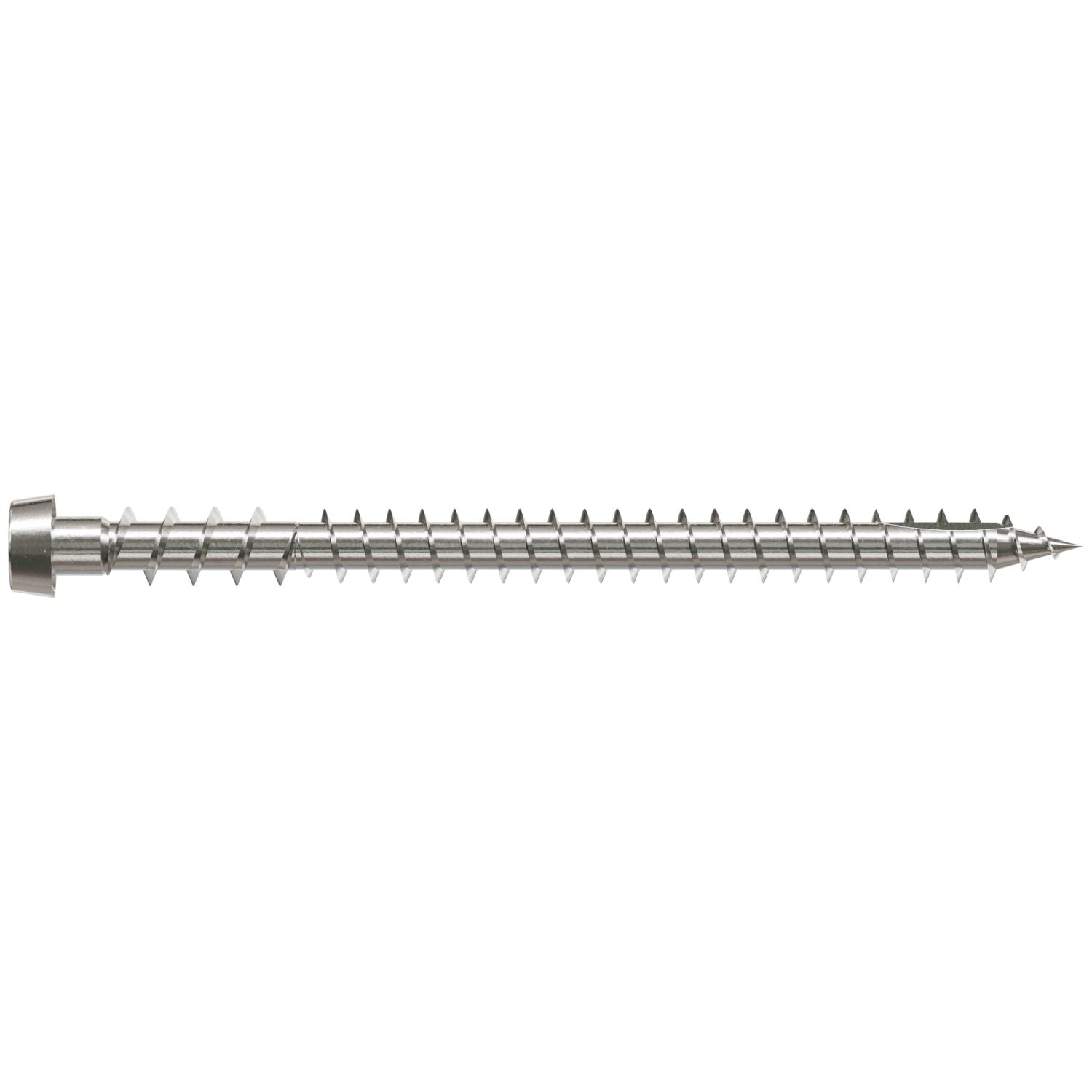 Simpson Strong-Tie DCU234P316 Deck-Drive DCU COMPOSITE Screw,  #10 x 2-3/4-in. T20, Type 316, 350-Pack