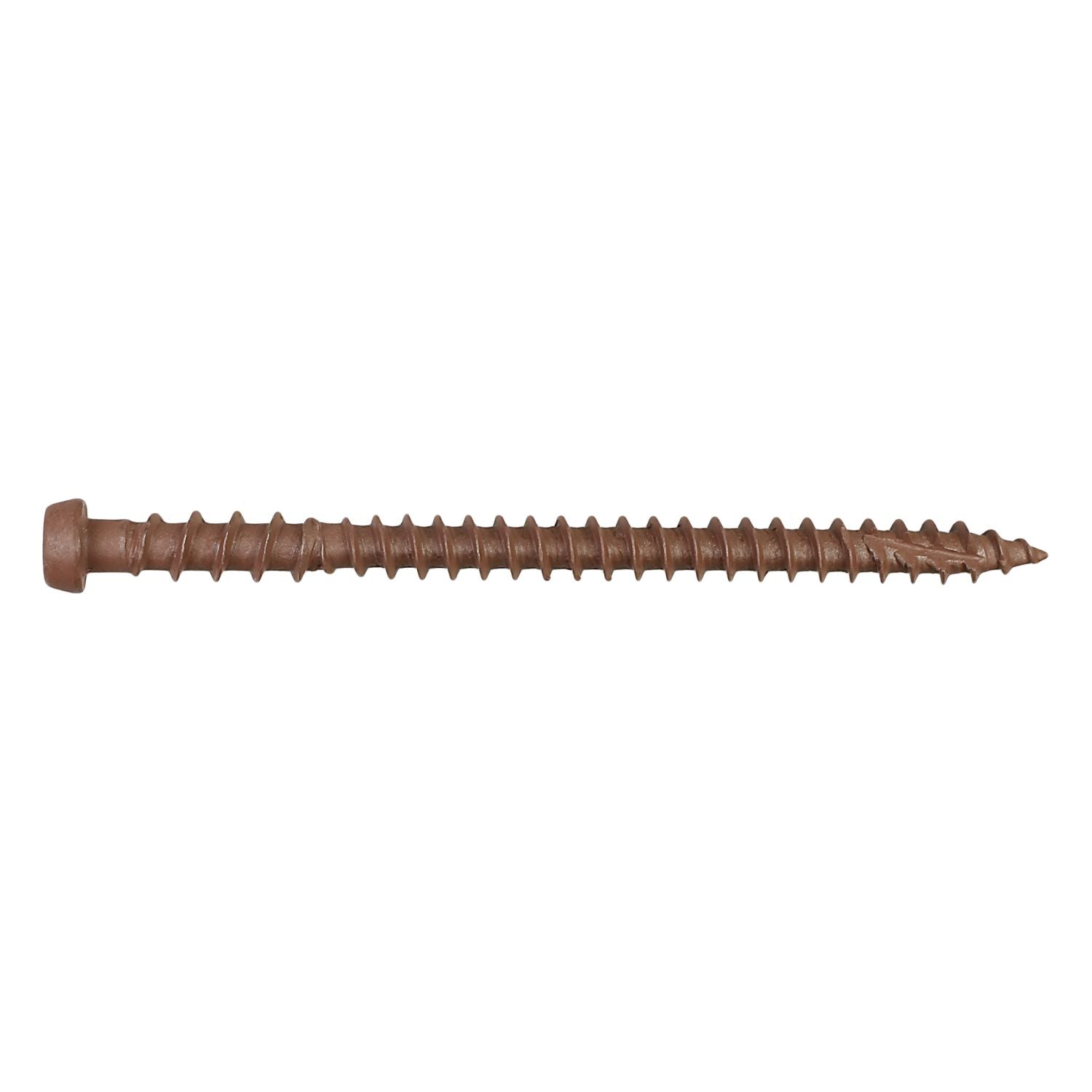 Simpson Strong-Tie DCU234RD01R70 Deck-Drive DCU COMPOSITE Screw,  #10 x 2-3/4-in. T20, Quik Guard, Red 01, 70-Pack