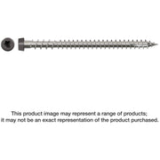 Simpson Strong-Tie DCU234S316GR04 Deck-Drive DCU COMPOSITE Screw (Collated),  #10 x 2-3/4-in. Type 316, Gray 04, 1000-Pack