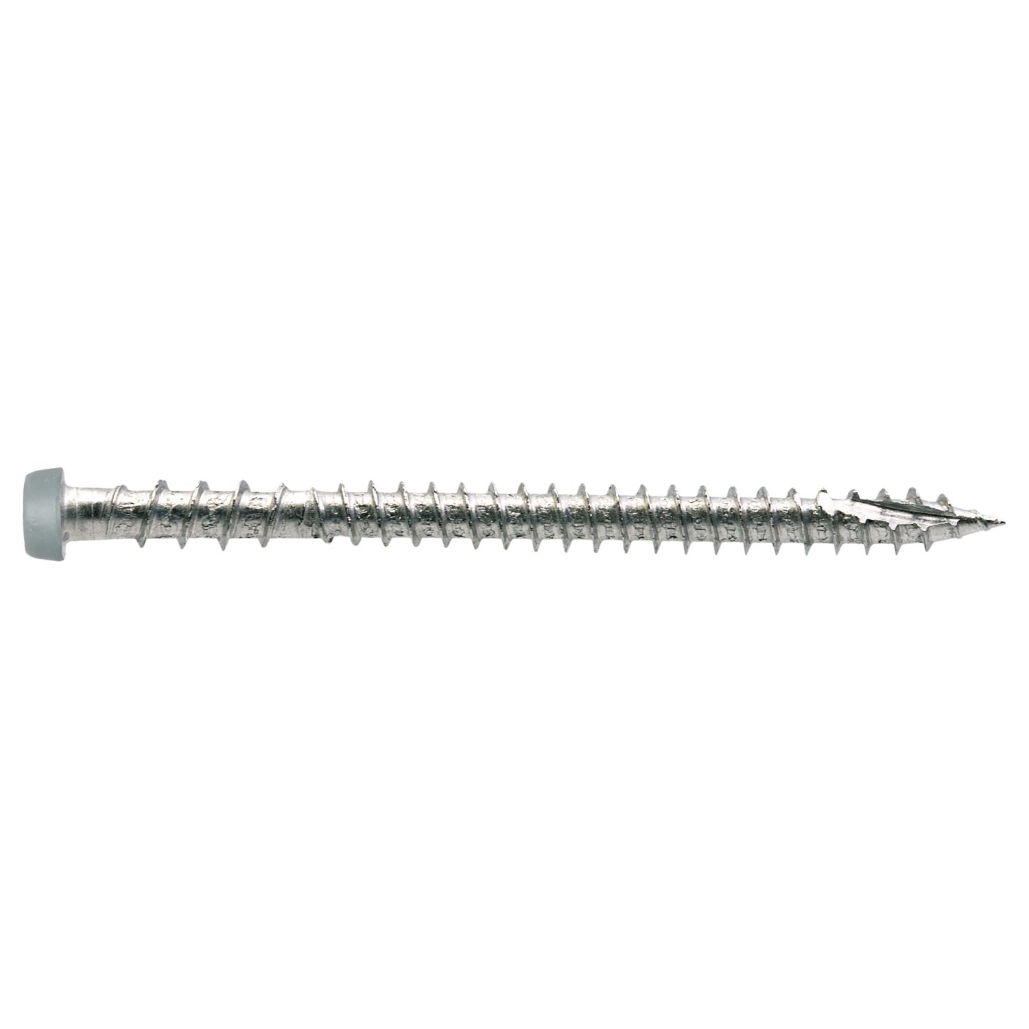 Simpson Strong-Tie DCU234S316GR05 Deck-Drive DCU COMPOSITE Screw (Collated),  #10 x 2-3/4-in. Type 316, Gray 05, 1000-Pack