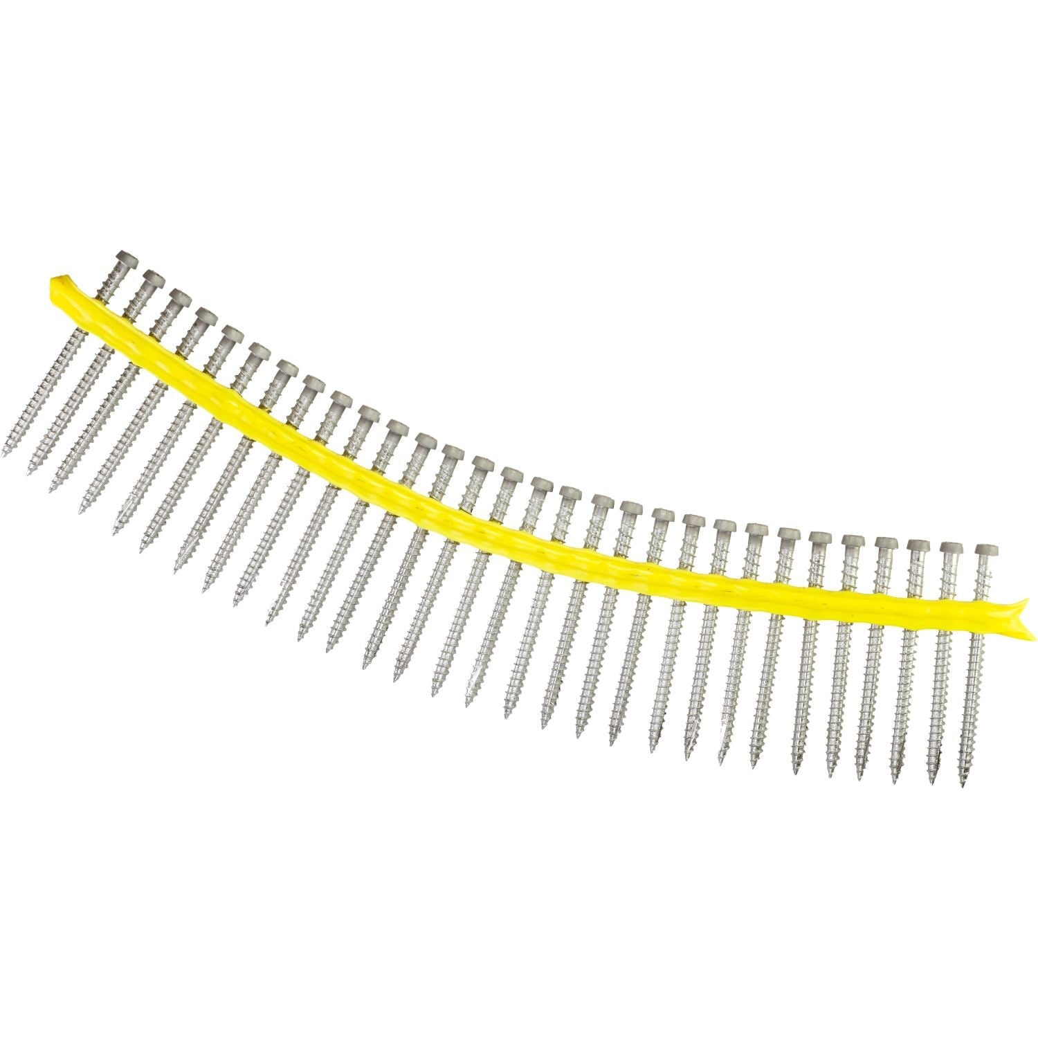 Simpson Strong-Tie DCU234S316TN Deck-Drive DCU COMPOSITE Screw (Collated),  #10 x 2-3/4-in. Type 316, Tan, 1000-Pack