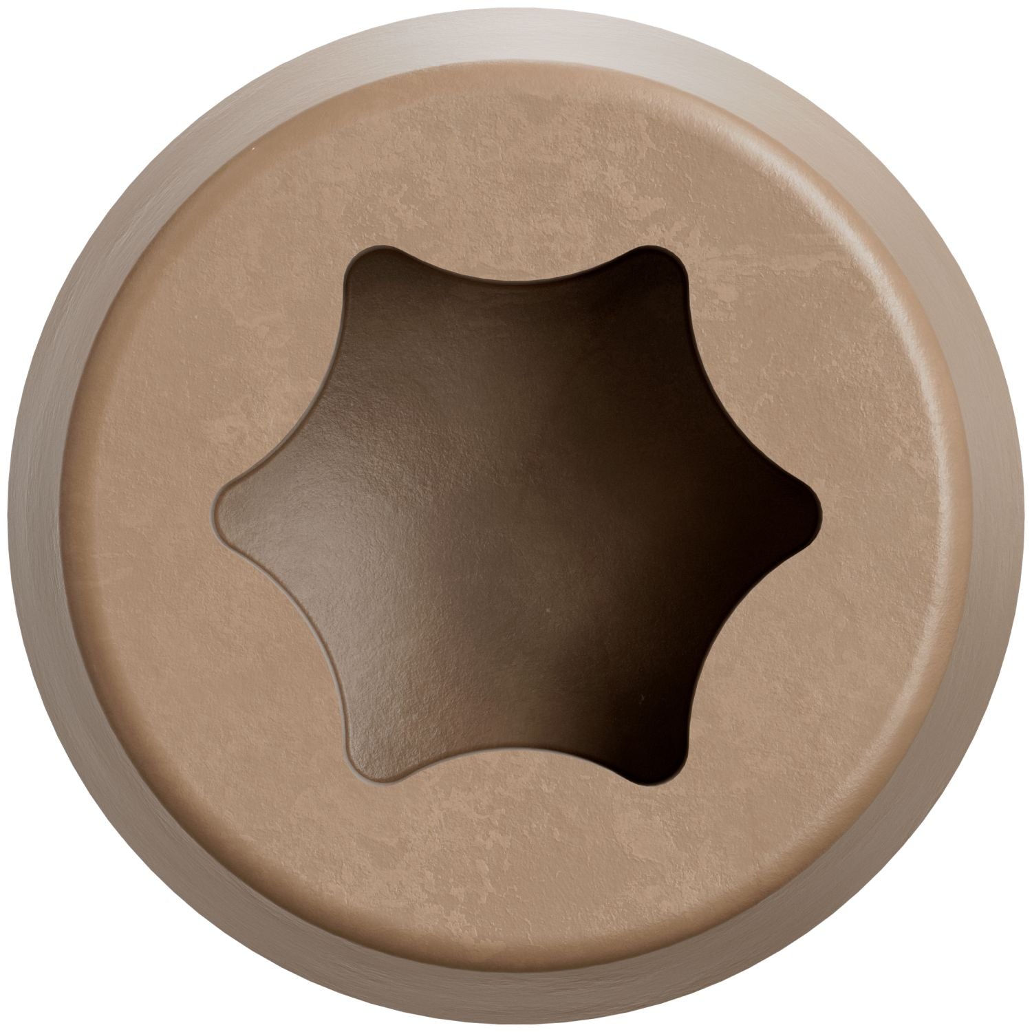 Simpson Strong-Tie DCU234S316TN Deck-Drive DCU COMPOSITE Screw (Collated),  #10 x 2-3/4-in. Type 316, Tan, 1000-Pack