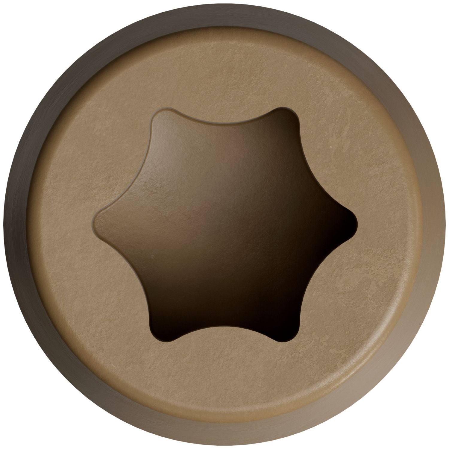 Simpson Strong-Tie DCU234SBR05 Deck-Drive DCU COMPOSITE Screw (Collated),  #10 x 2-3/4-in. Quik Guard Brown 05, 1000-Pack