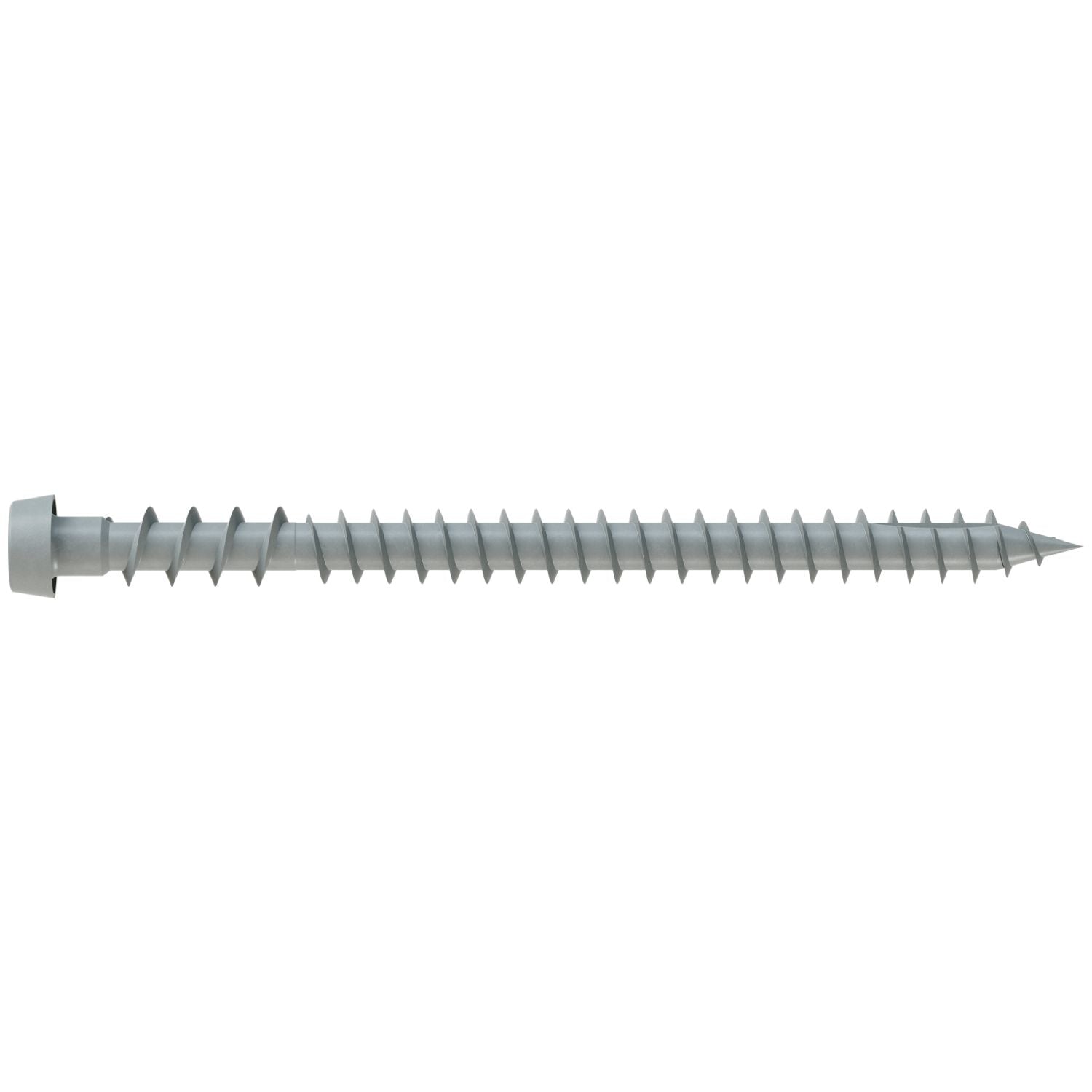 Simpson Strong-Tie DCU234SGR01 Deck-Drive DCU COMPOSITE Screw (Collated),  #10 x 2-3/4-in. Quik Guard Gray 01, 1000-Pack