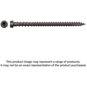Simpson Strong-Tie DCU234SGR04 Deck-Drive DCU COMPOSITE Screw (Collated),  #10 x 2-3/4-in. Quik Guard Gray 04, 1000-Pack