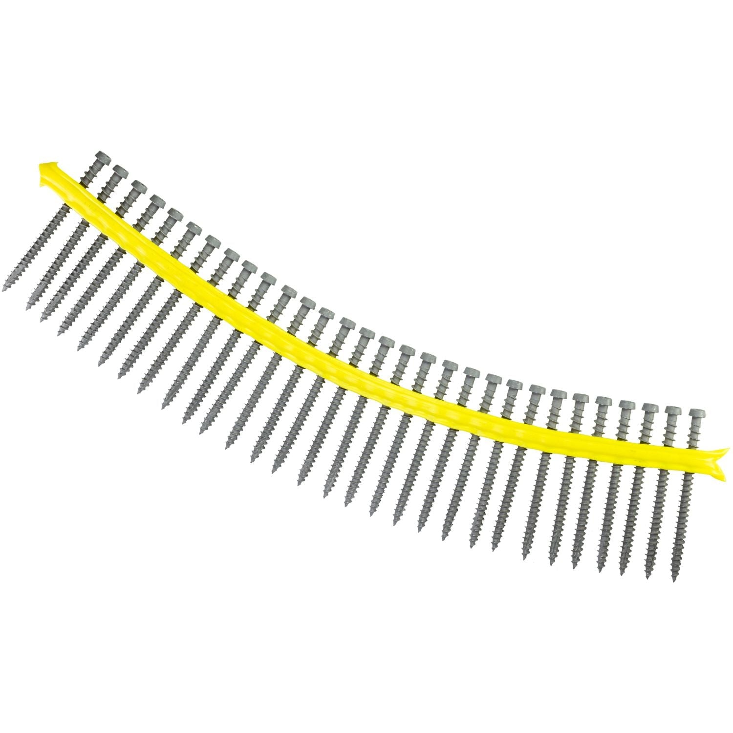 Simpson Strong-Tie DCU234SGR Deck-Drive DCU COMPOSITE Screw (Collated),  #10 x 2-3/4-in. Quik Guard Gray, 1000-Pack