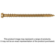 Simpson Strong-Tie DCU234STN01 Deck-Drive DCU COMPOSITE Screw (Collated),  #10 x 2-3/4-in. Quik Guard Tan 01, 1000-Pack