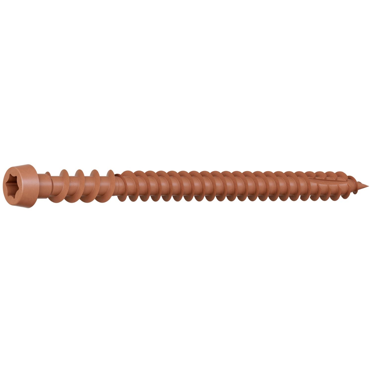 Simpson Strong-Tie DCU234STN03 Deck-Drive DCU COMPOSITE Screw (Collated),  #10 x 2-3/4-in. Quik Guard Tan 03, 1000-Pack