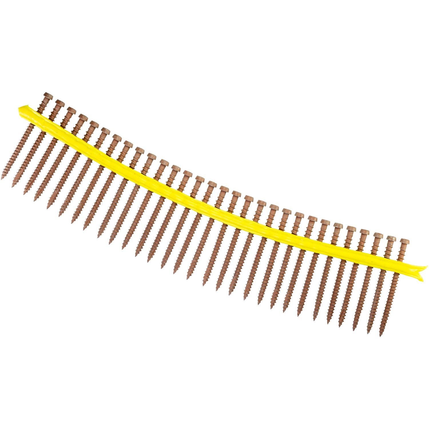 Simpson Strong-Tie DCU234STN03 Deck-Drive DCU COMPOSITE Screw (Collated),  #10 x 2-3/4-in. Quik Guard Tan 03, 1000-Pack
