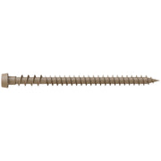 Simpson Strong-Tie Deck-Drive DCU COMPOSITE Screw, Collated), #10 x 2-3/4-in. Quik Guard Tan, 1000-Pack (DCU234STN)