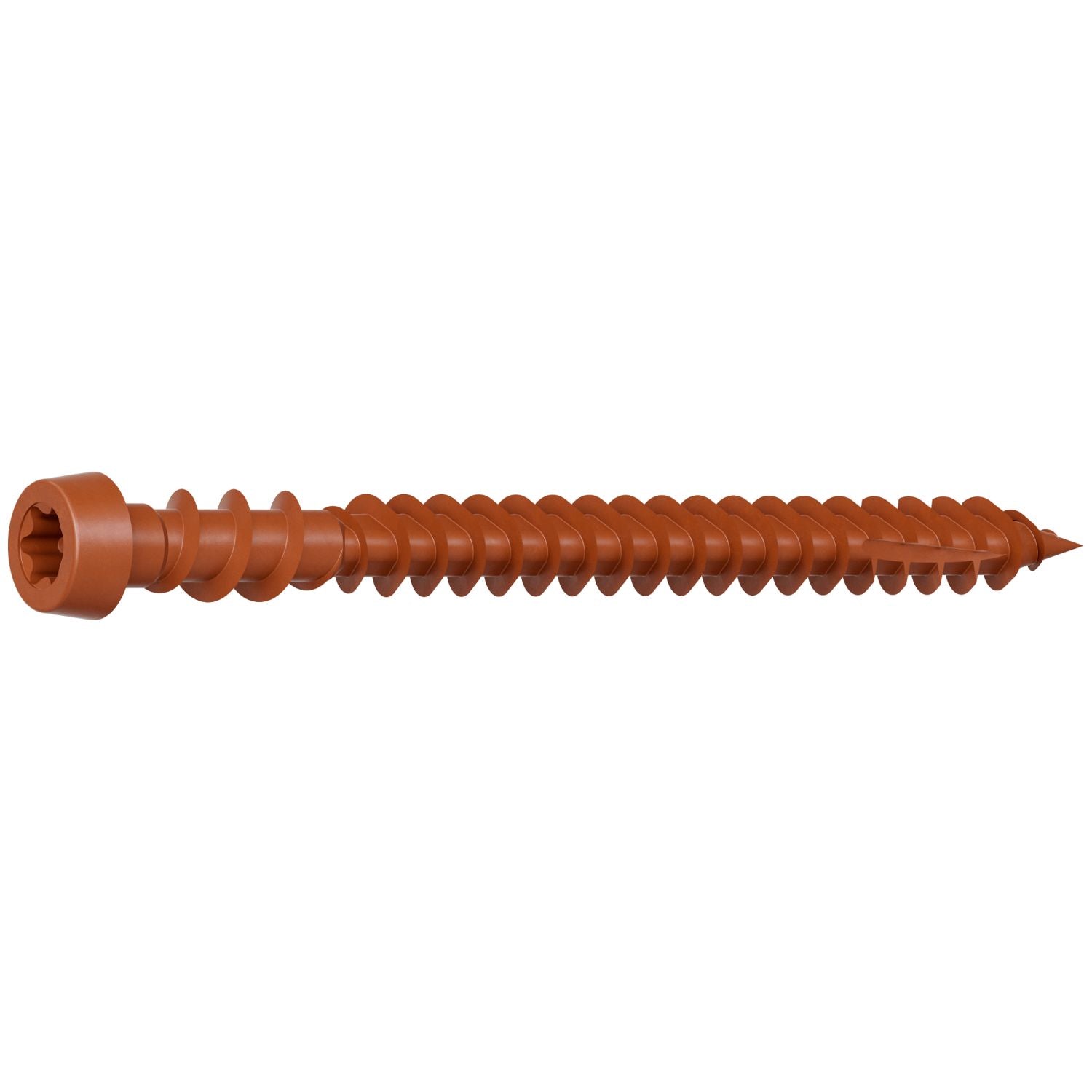 Simpson Strong-Tie DCU238STN01 Deck-Drive DCU COMPOSITE Screw (Collated),  #10 x 2-3/8-in. Quik Guard Tan 01, 1000-Pack