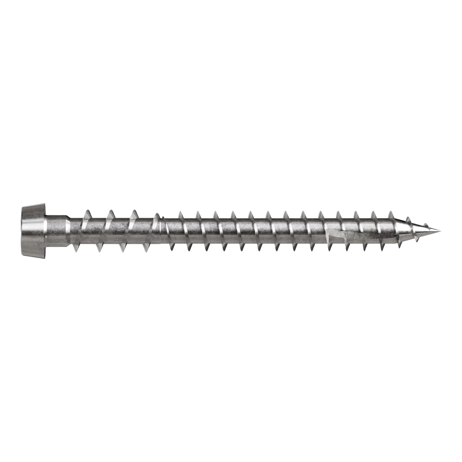 Simpson Strong-Tie DCU2C316 Deck-Drive DCU COMPOSITE Screw,  #10 x 2-in. T20, Type 316, 70-Pack