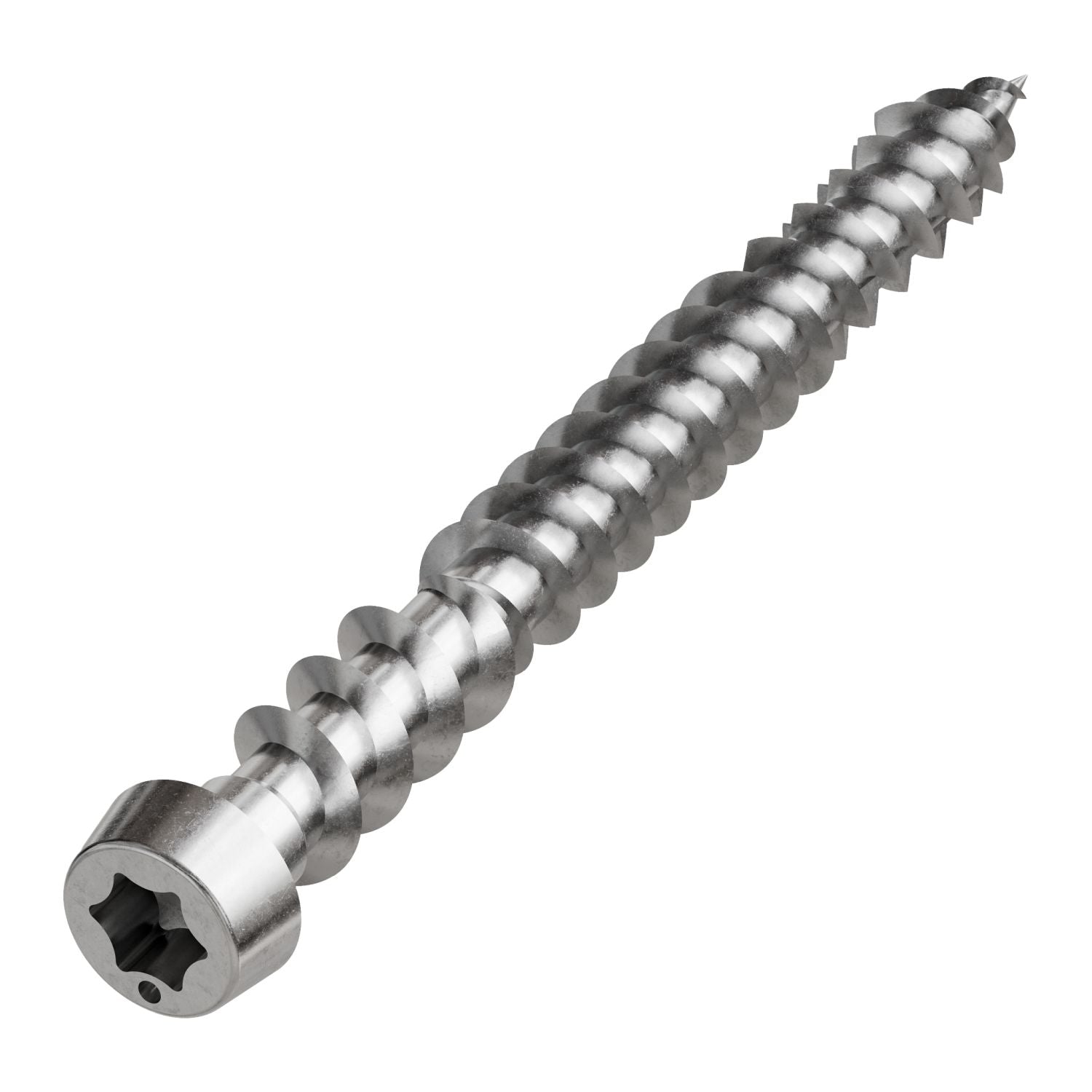 Simpson Strong-Tie DCU2C316 Deck-Drive DCU COMPOSITE Screw,  #10 x 2-in. T20, Type 316, 70-Pack