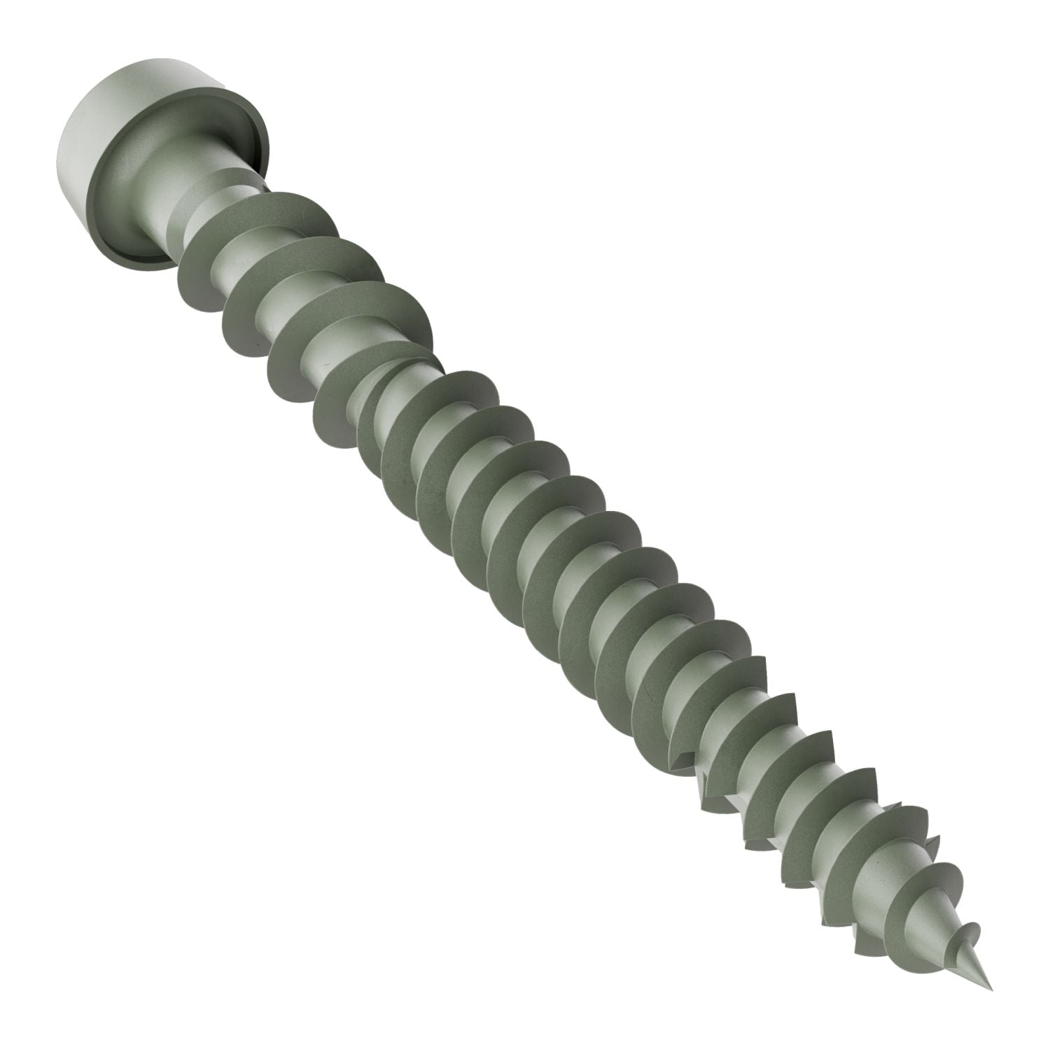 Simpson Strong-Tie DCU2GRR350 Deck-Drive DCU COMPOSITE Screw,  #10 x 2-in. T20, Quik Guard, Gray, 350-Pack