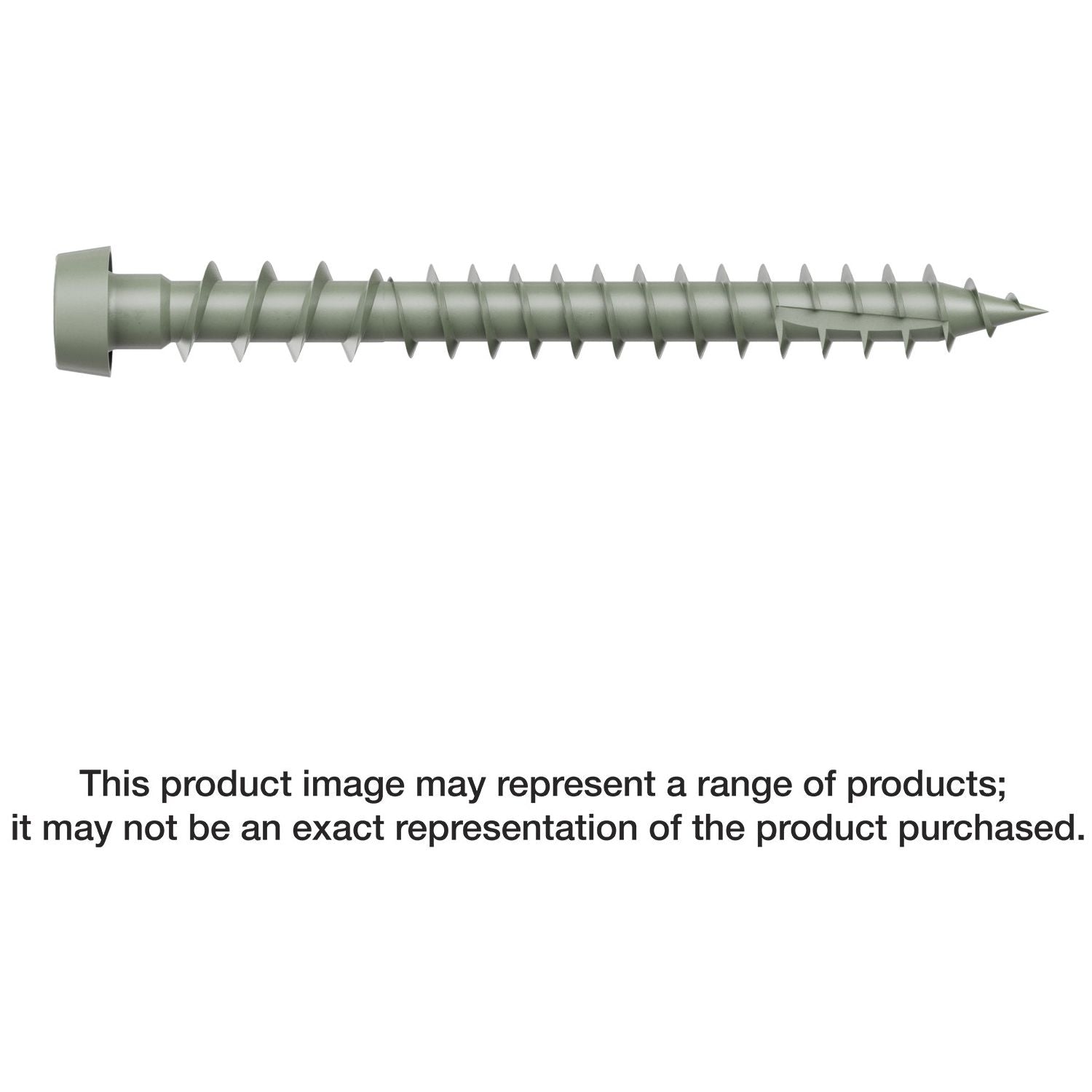 Simpson Strong-Tie DCU2GRR70 Deck-Drive DCU COMPOSITE Screw,  #10 x 2-in. T20, Quik Guard, Gray, 70-Pack