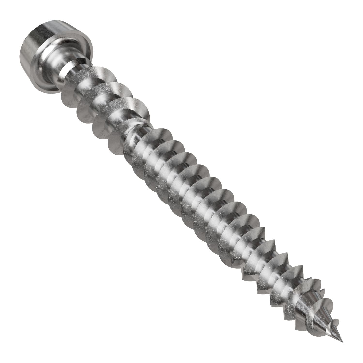 Simpson Strong-Tie DCU2P316 Deck-Drive DCU COMPOSITE Screw,  #10 x 2-in. T20, Type 316, 350-Pack