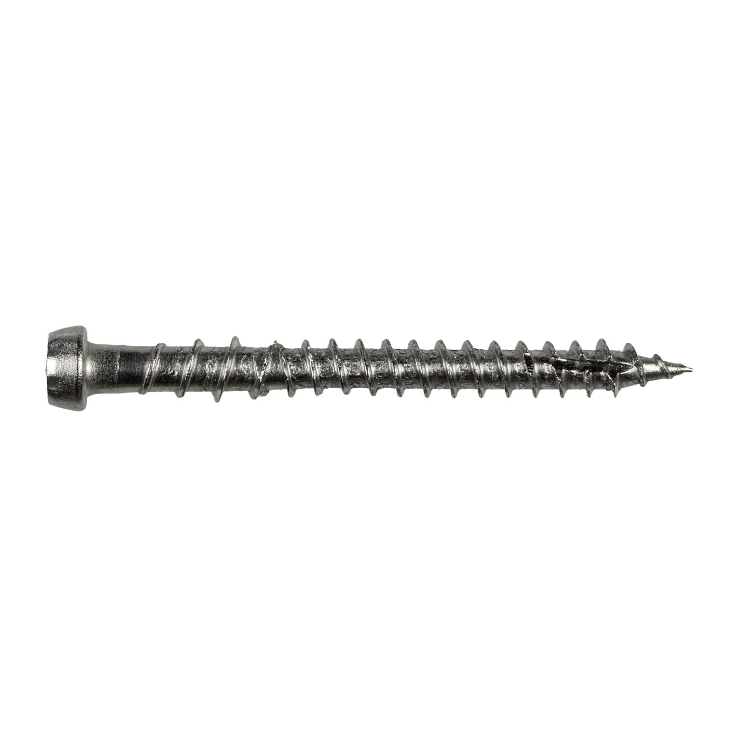 Simpson Strong-Tie DCU2P316 Deck-Drive DCU COMPOSITE Screw,  #10 x 2-in. T20, Type 316, 350-Pack