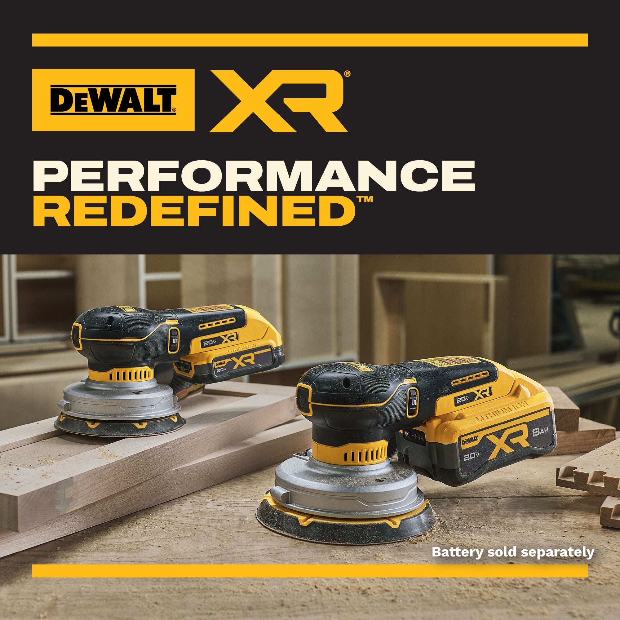 DEWALT 20V MAX XR 5-in. Random Orbital Sander, Tool Only (DCW211B)
