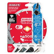Diablo DDD060DIA101F 6 Inch Diamond Metal Cut-Off Blade