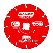 Diablo DDX060DIA101F 6 in. X-LOCK Diamond Rimmed Metal Cut-Off Disc