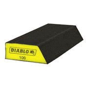 Diablo DFBANGBFIN01G 8 in. x 3 in. x 1 in. 100 Grit Extended Corner Contact Spanding Sponge