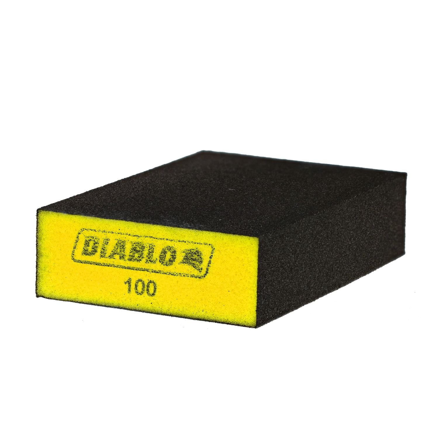 Diablo DFBLBLOFIN01G 5 in. x 3 in. x 1 in. 100 Grit Large Flat Edge Sanding Sponge