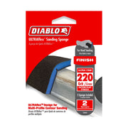 Diablo DFPFLEXMFN02G ULTRAflex 220-Grit Ultra Fine Sanding Sponge , 2-Piece