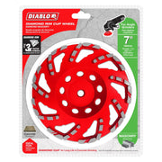 Diablo DMACW0700 7 Inch Diamond Cup Wheel for Masonry