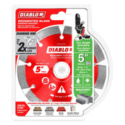 Diablo DMADS0500 5 Inch Diamond Segmented Cut-Off Discs for Masonry