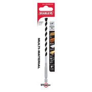 Diablo DMAMM1050 1/4 Inch x 4 Inch x 6 Inch Multi-Material Carbide Tipped Hammer Drill Bit