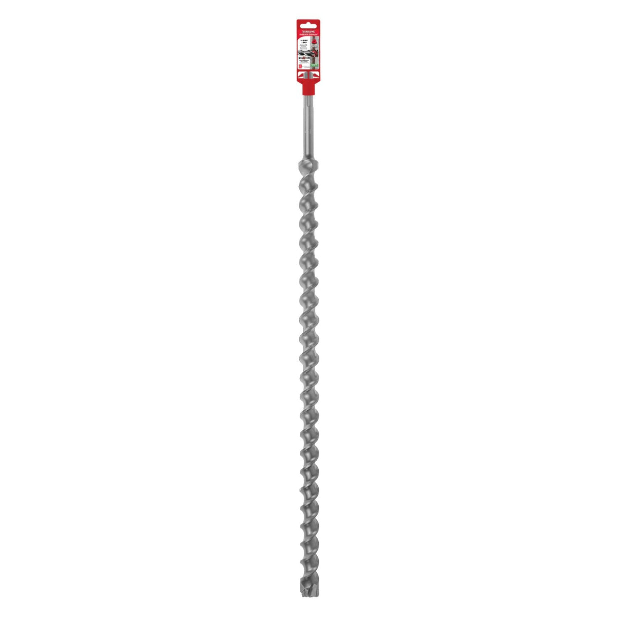 Diablo DMAMX1350 1-3/8 Inch x 31 Inch x 36 Inch Rebar Demon SDS-Max 4-Cutter Carbide-Tipped Hammer Drill Bit