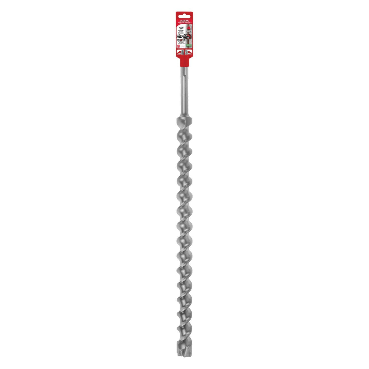 Diablo DMAMX1370 1-1/2 Inch x 24 Inch x 29 Inch Rebar Demon SDS-Max 4-Cutter Carbide-Tipped Hammer Drill Bit