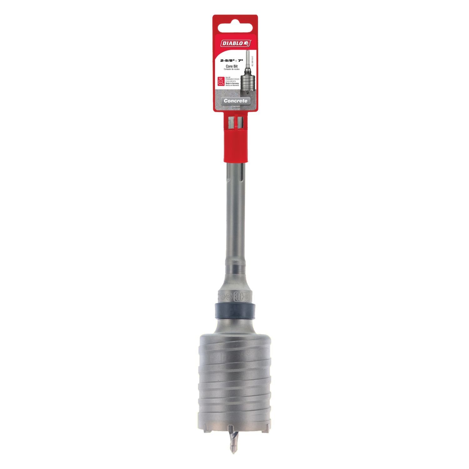 Diablo DMAMXCC5020 2-5/8 Inch x 7 Inch SDS-Max Carbide Tipped Core Bit