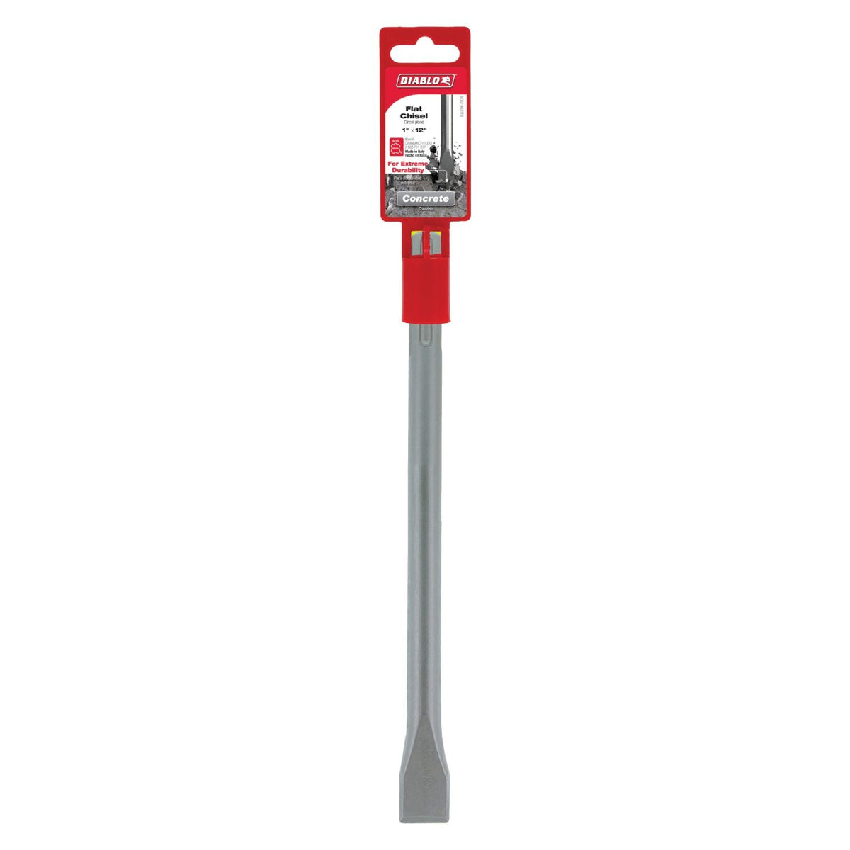 Diablo DMAMXCH1030 1 Inch x 12 Inch SDS-Max Flat Chisel