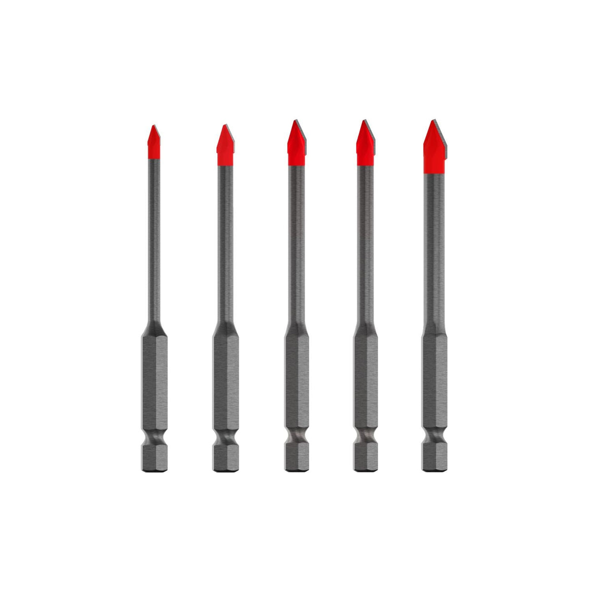 Diablo DMANSP1070S Diablo Hard Tile & Stone Carbide Tipped Drill Bit Set, 5-Piece