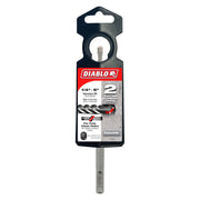 Diablo DMAPL2140 1/4 Inch x 4 Inch x 6 Inch SDS-Plus 2-Cutter