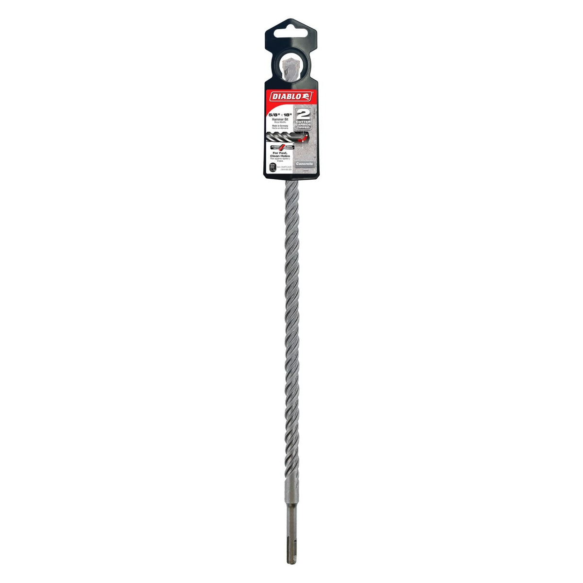 Diablo DMAPL2420 5/8 Inch x 16 Inch x 18 Inch SDS-Plus 2-Cutter