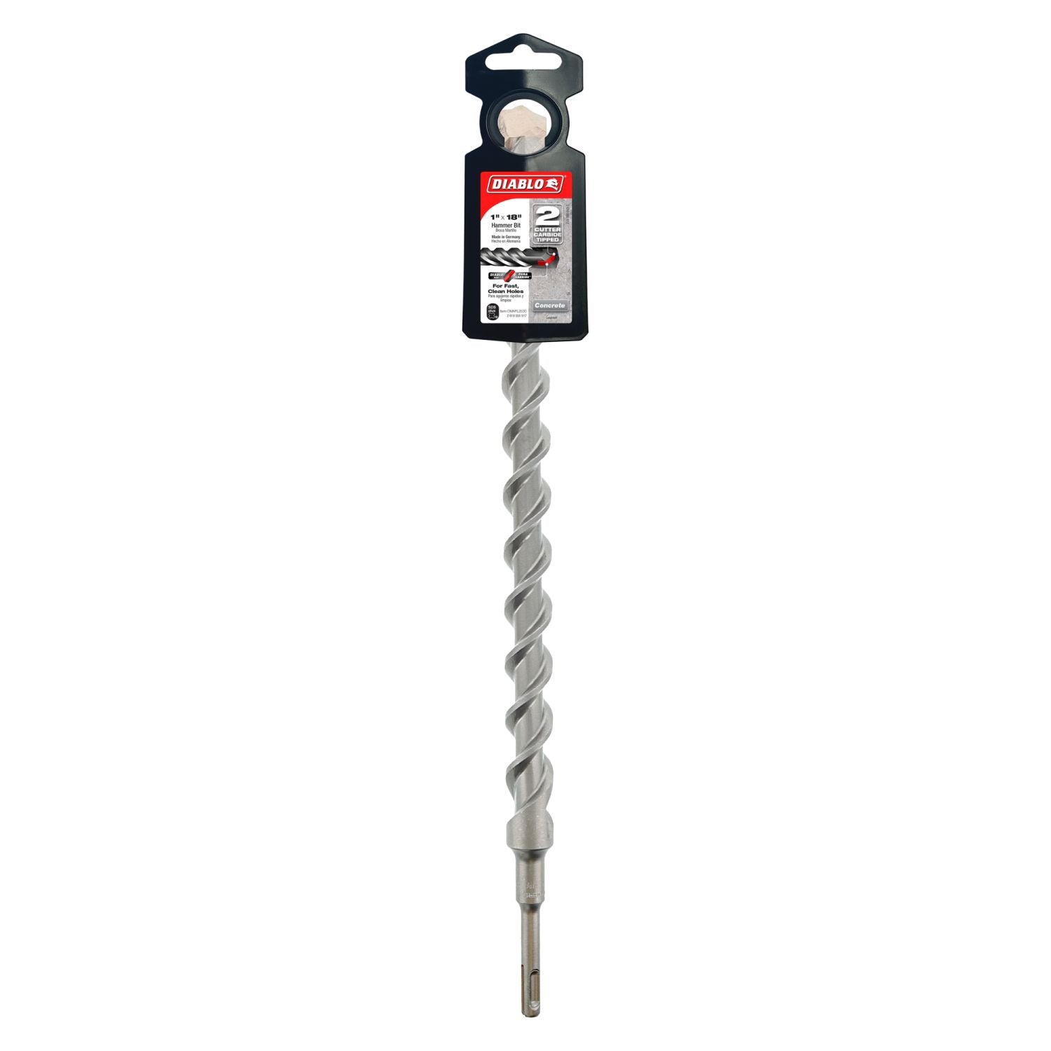 Diablo DMAPL2530 1 Inch x 16 Inch x 18 Inch SDS-Plus 2-Cutter