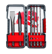 Diablo DMAPL9930-S6 6pc SDS-Plus Rebar Demon 4-Cutter Full Carbide Head Hammer Drill Bit & Chisel Set , 6-Piece