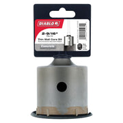 Diablo DMAPLCC1060 2-9/16 Inch SDS-Plus Thin Wall Carbide Tipped Core Bit