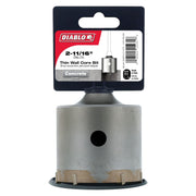 Diablo DMAPLCC1070 2-11/16 Inch SDS-Plus Thin Wall Carbide Tipped Core Bit