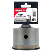 Diablo DMAPLCC1080 3-1/8 Inch SDS-Plus Thin Wall Carbide Tipped Core Bit