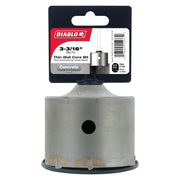 Diablo DMAPLCC1090 3-3/16 Inch SDS-Plus Thin Wall Carbide Tipped Core Bit