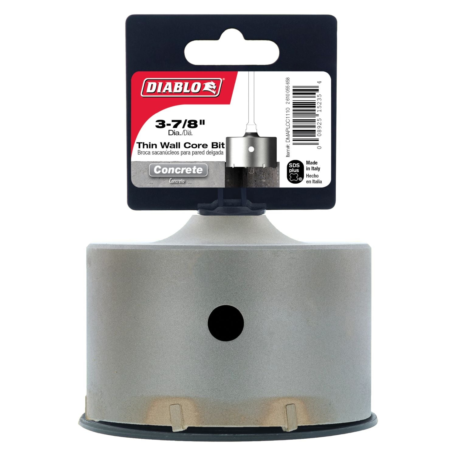 Diablo DMAPLCC1110 3-7/8 Inch SDS-Plus Thin Wall Carbide Tipped Core Bit
