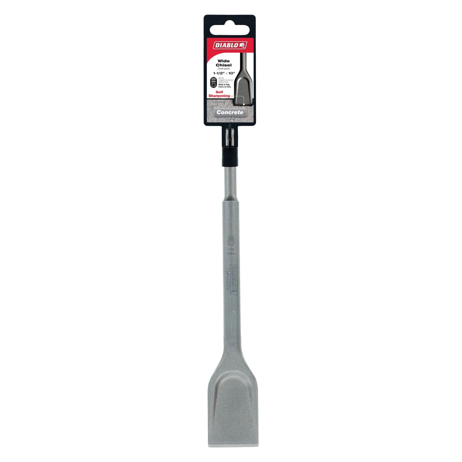 Diablo DMAPLCH2000 1.5 Inch x 10 Inch SDS-Plus Wide Chisel