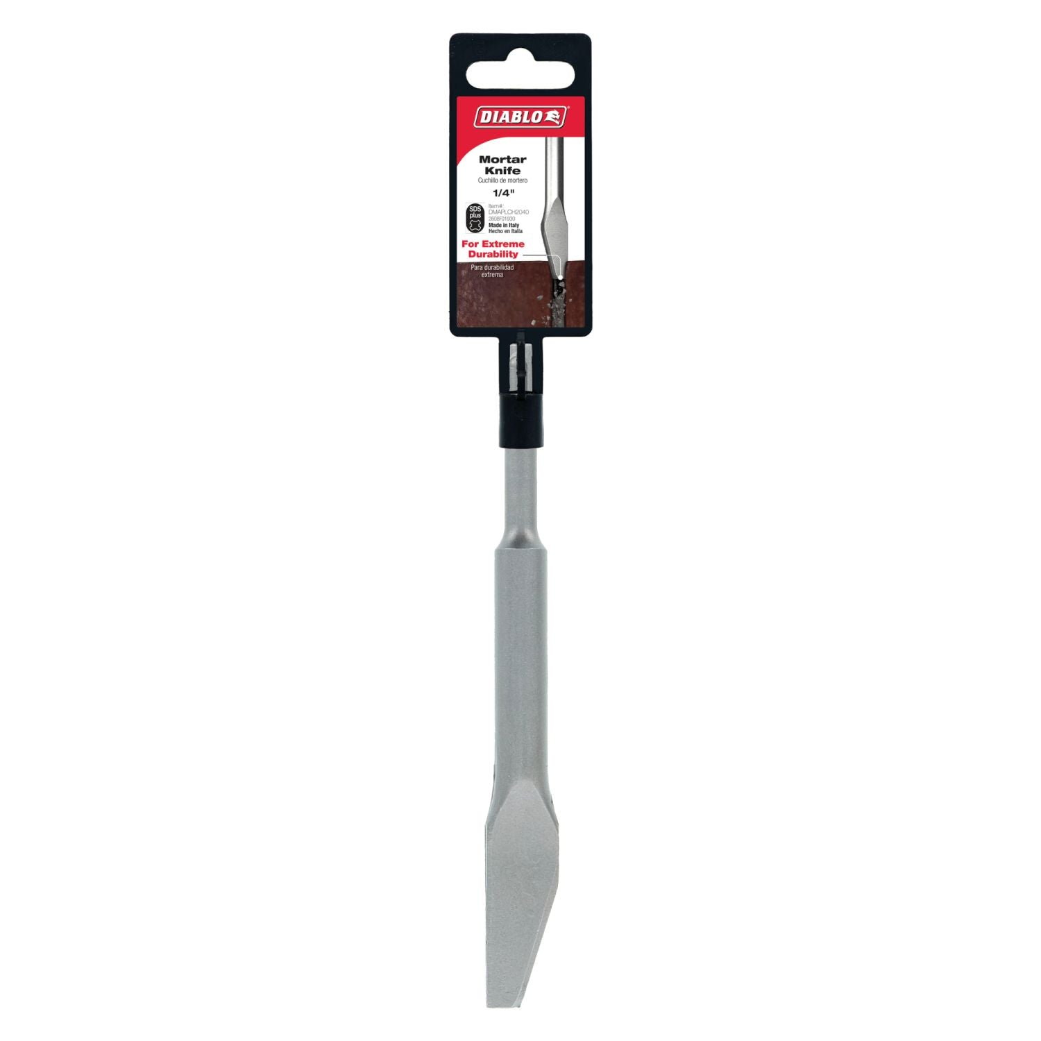 Diablo DMAPLCH2040 1/4 Inch SDS-Plus Mortar Knife