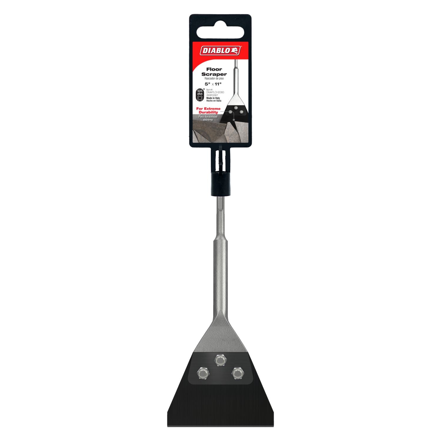 Diablo DMAPLCH2060 5 in. x 11 in. SDS-Plus Floor Scraper